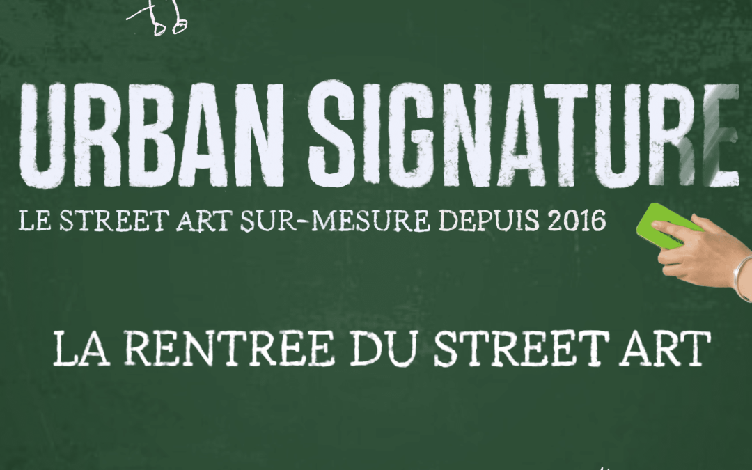 La rentree du street Art
